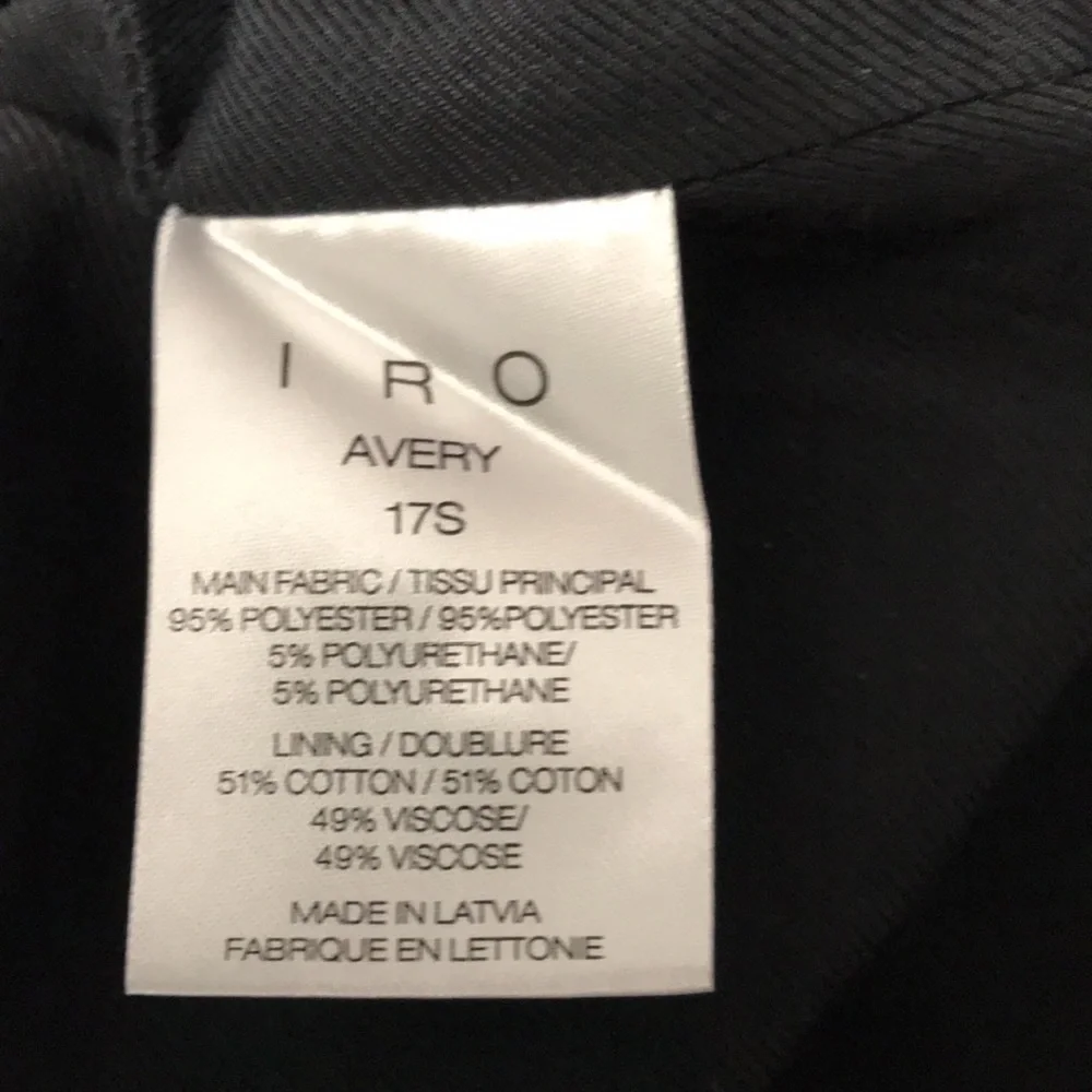 IRO Avery Black Skirt - Picture 6 of 7